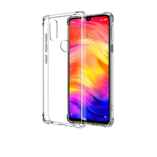 Capa de Silicone 360º para Xiaomi Redmi Note 7 Transparente